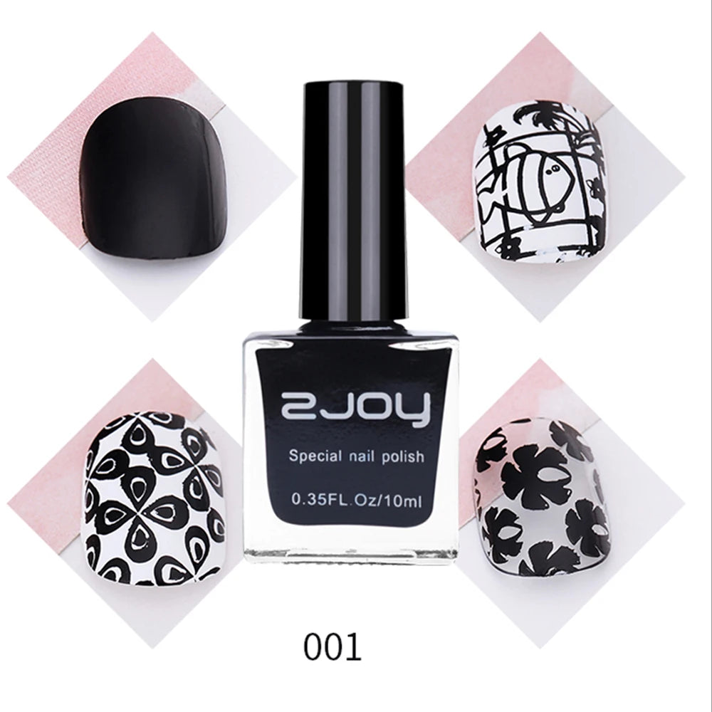26 Colors Nail Stamping Polish – 10ml Printing Gel Lacquer