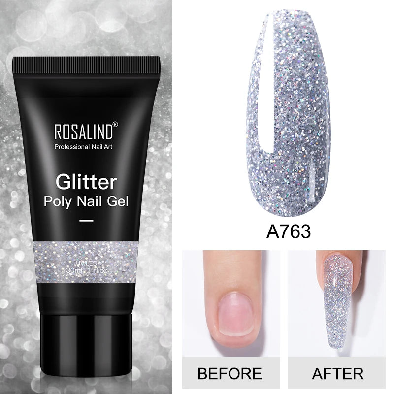 ROSALIND Poly Nail Gel – 30ML - Builder Gel