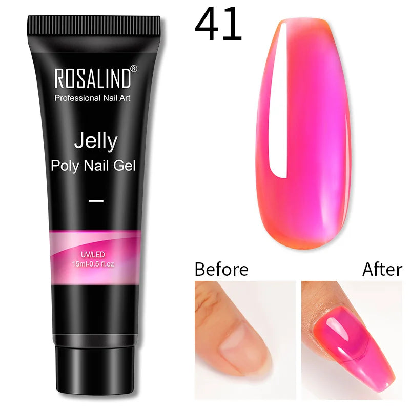ROSALIND Poly Nail Gel – 30ML - Builder Gel