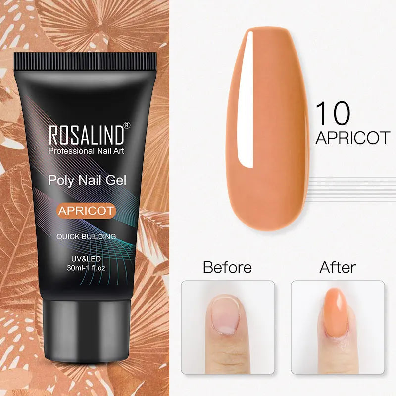 ROSALIND Poly Nail Gel – 30ML - Builder Gel