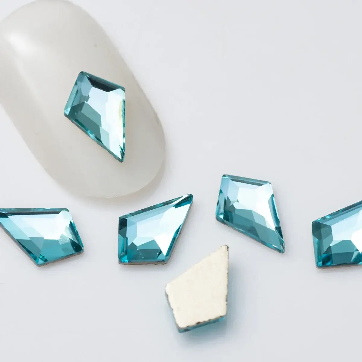 Arrow Shape Nail Art Rhinestones - Colorful 3D Gems