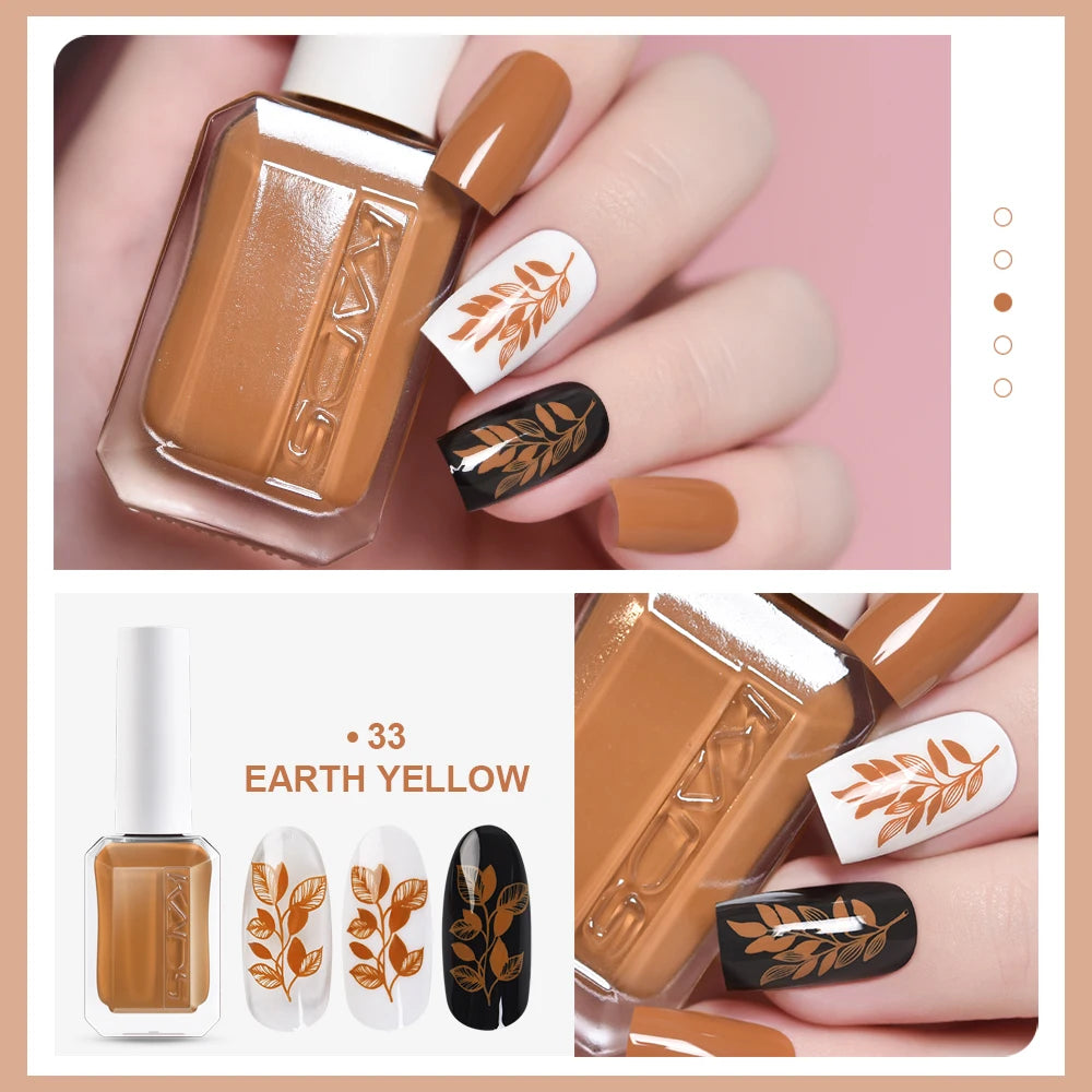 Nail Stamping Polish – Gold, Silver & Color Varnishes