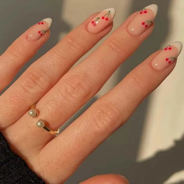 Almond Press-On Nails - Full Coverage (24 pcs)
