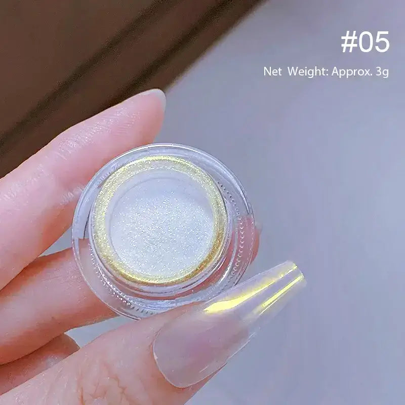 Nail Mirror Glitter Powder Metallic