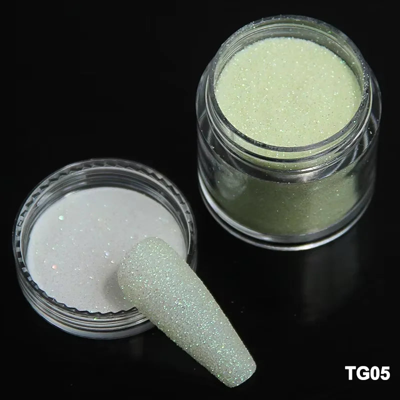 Neon Sugar Nail Glitter – Colorful Candy Coat Powder