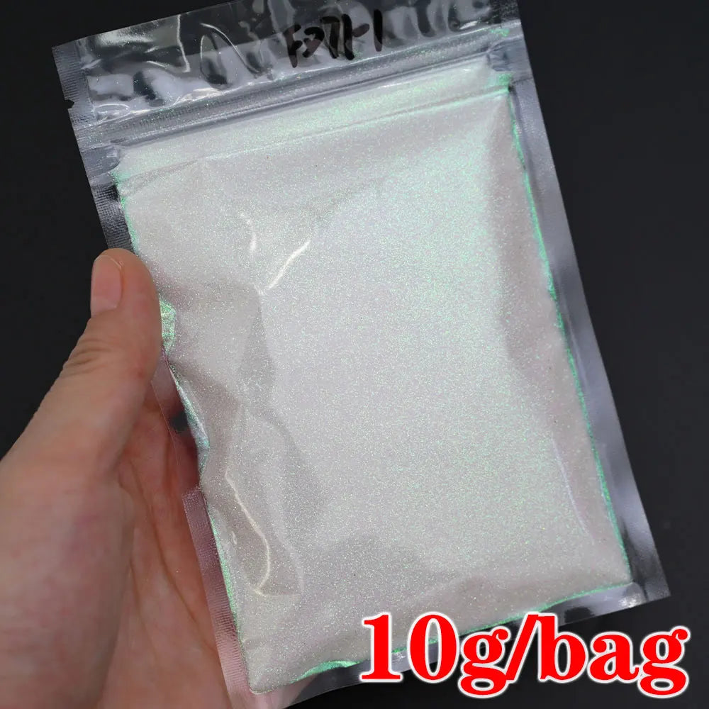 Glow in the Dark - Holographic Sugar Nail Powder 10g