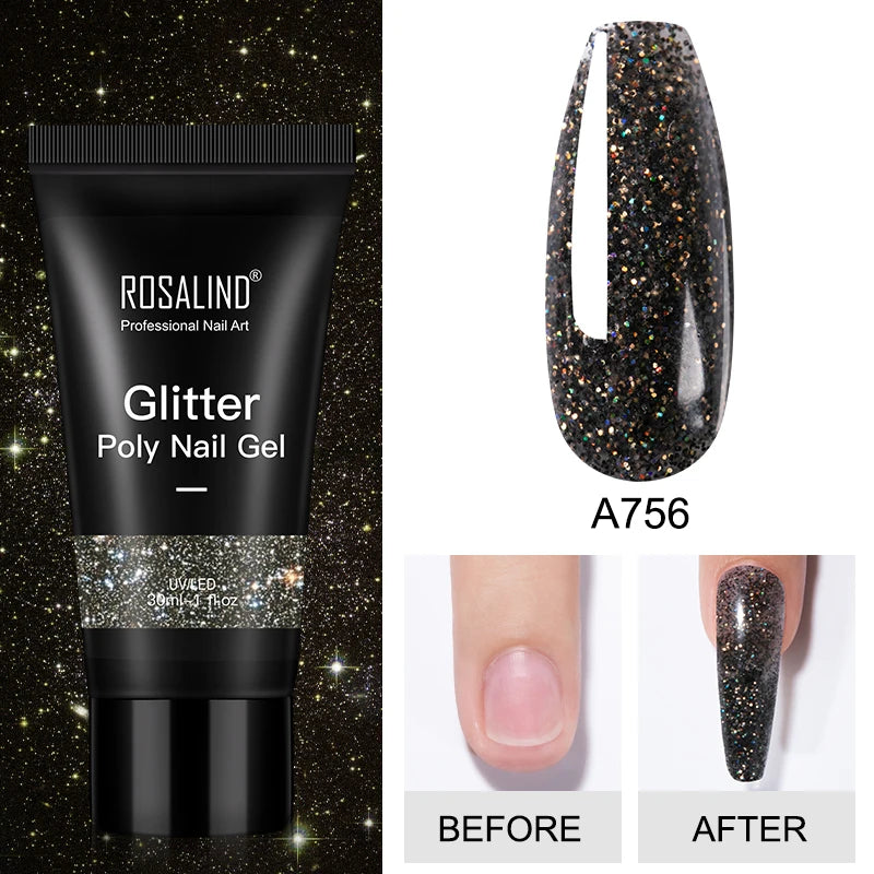 ROSALIND Poly Nail Gel – 30ML - Builder Gel