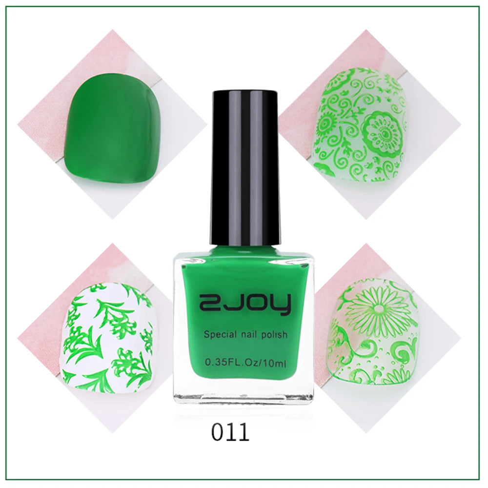 26 Colors Nail Stamping Polish – 10ml Printing Gel Lacquer