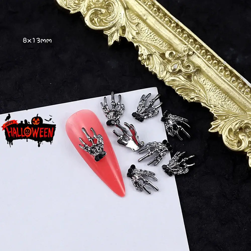 Halloween Punk Nail Charms