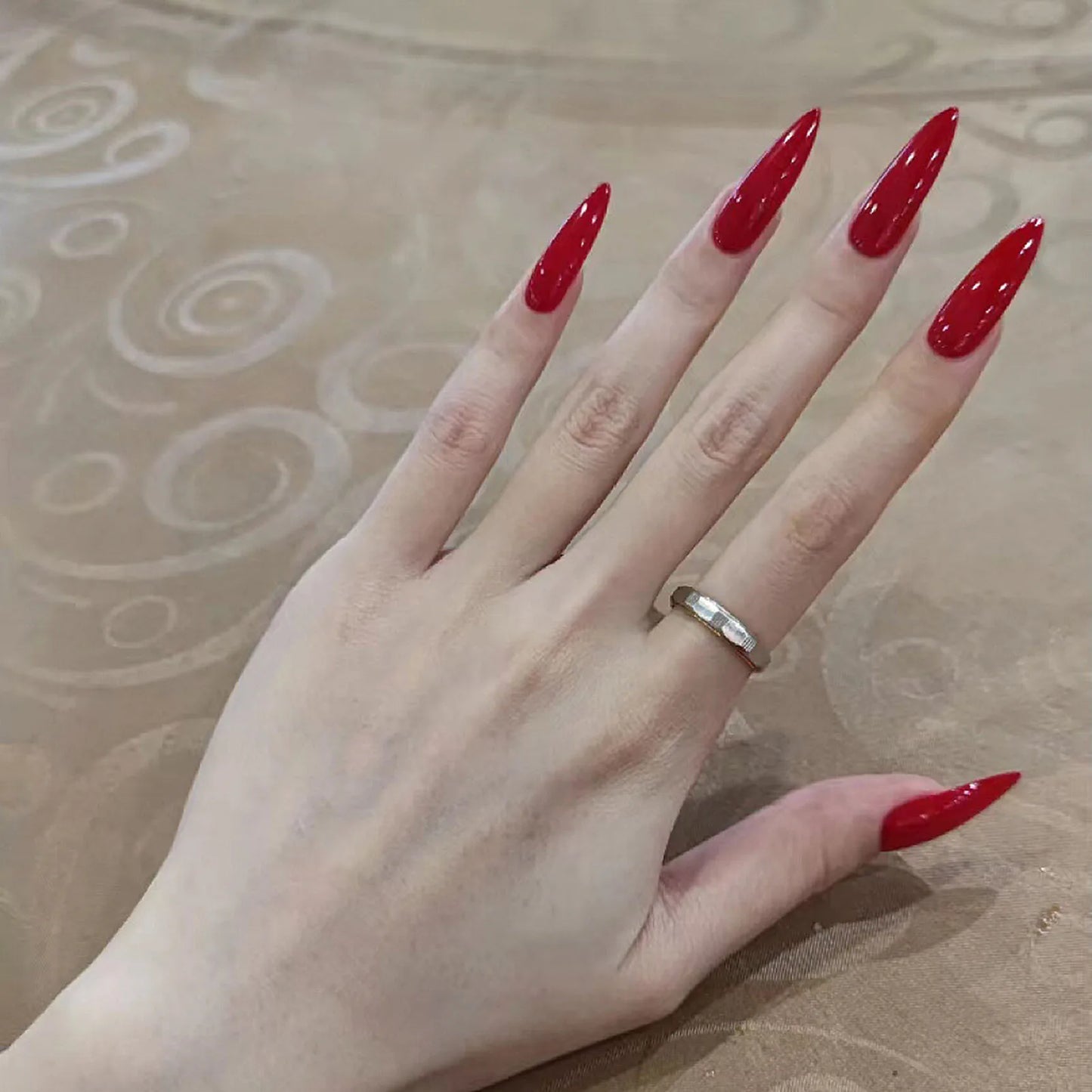 Halloween Press On Nails – Spooky Long Fake Nail Set