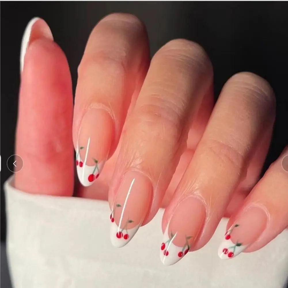 Almond Press-On Nails - Full Coverage (24 pcs)