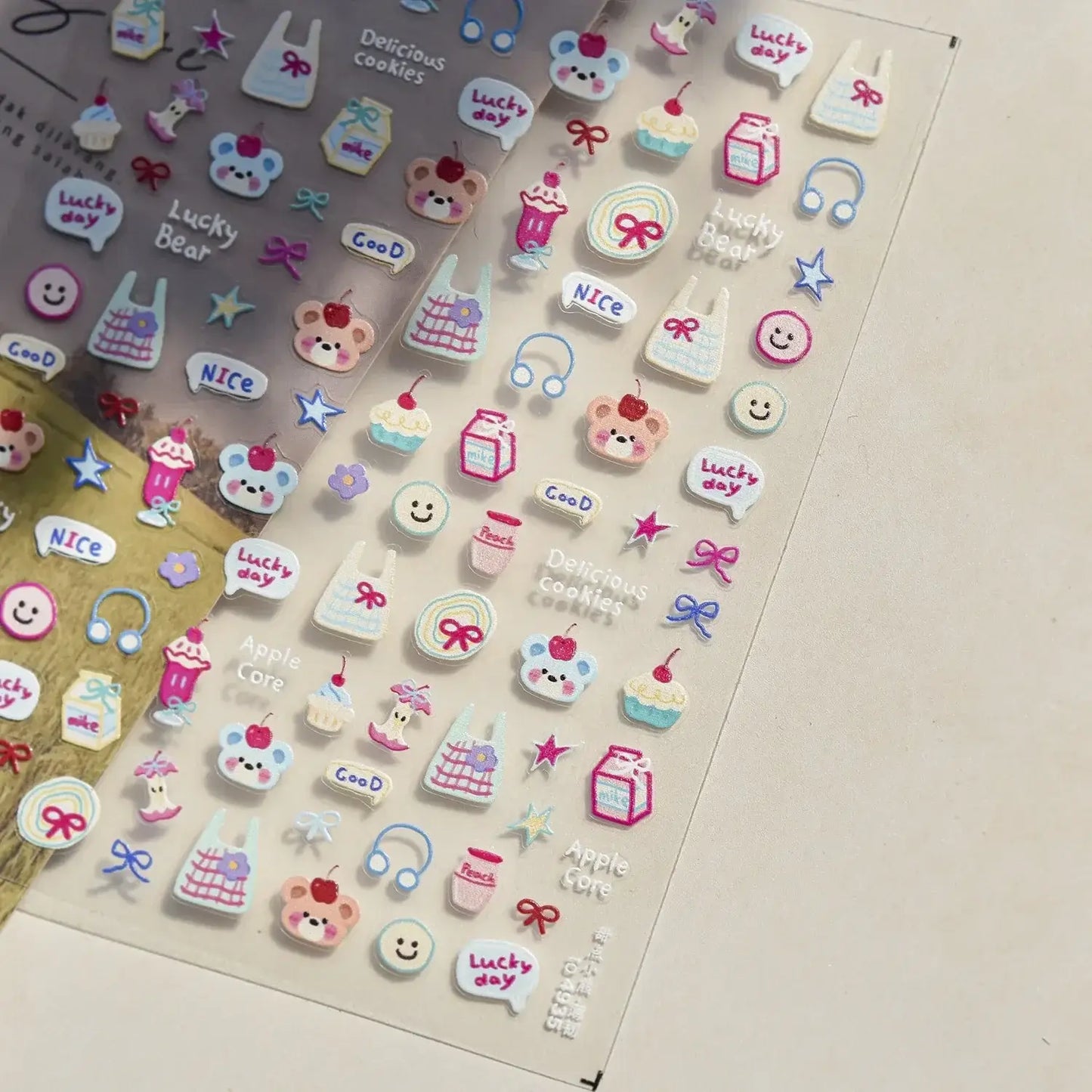 3D Fruit Nail Art Stickers – Summer Citrus Designs