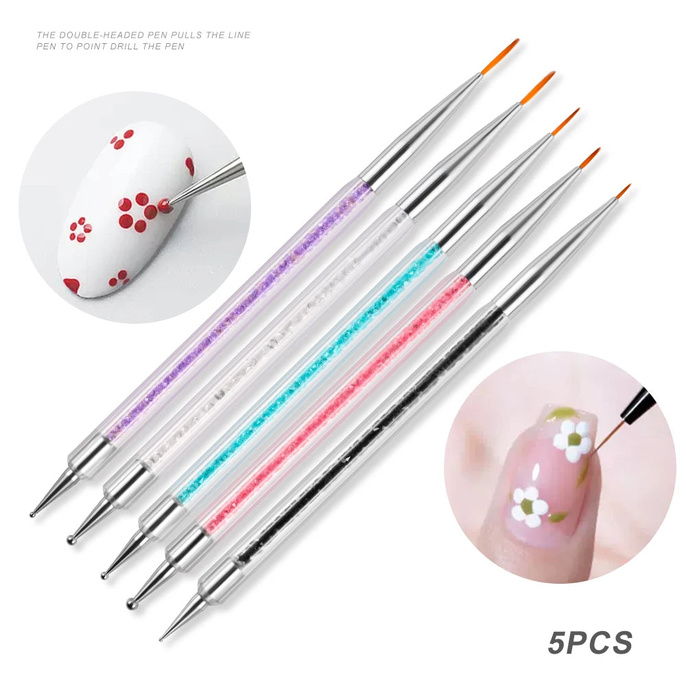 Dotting Sculpting Pen – Double-Ended Nail Art Tool