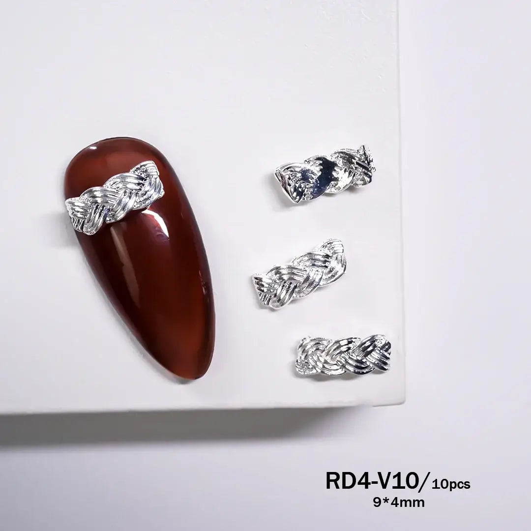 Nail Piercing Charms – Smiles Metal Alloy Rhinestones
