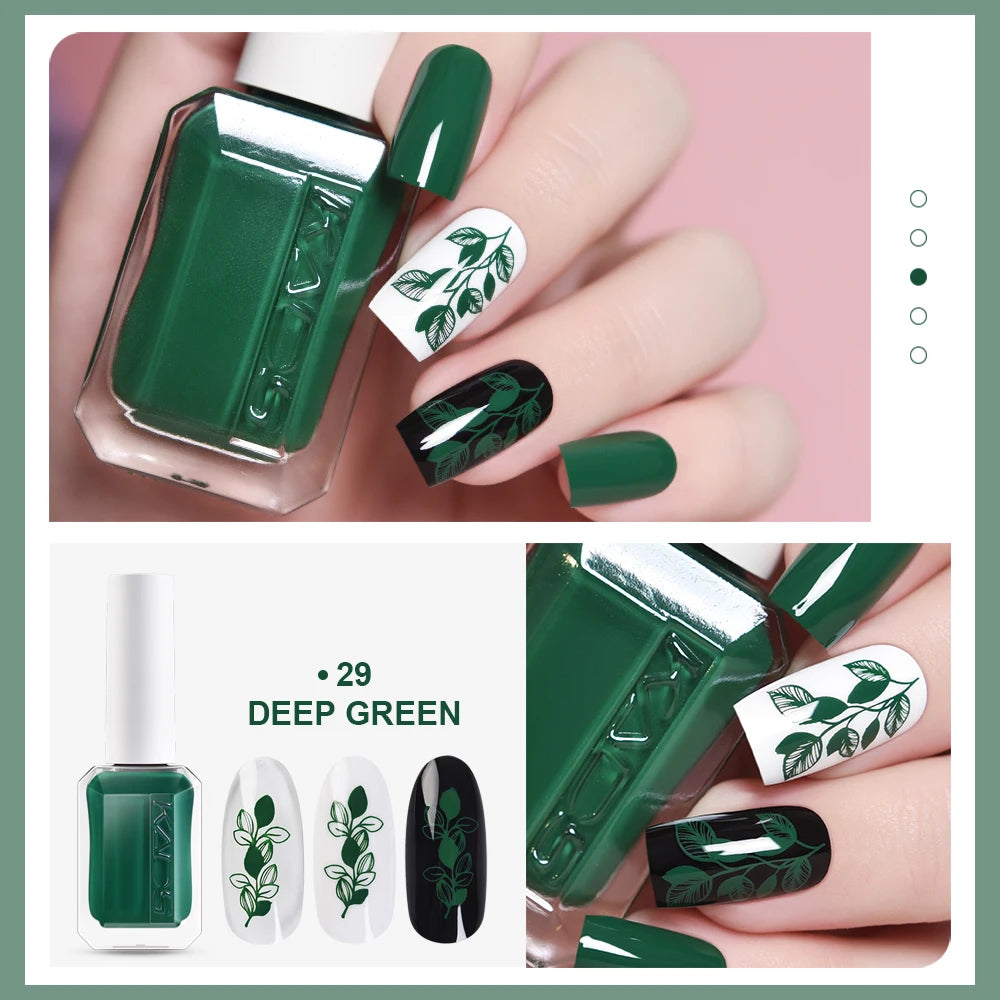 Nail Stamping Polish – Gold, Silver & Color Varnishes