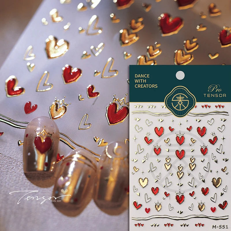 Elegant French Ice Crystal Jelly Nail Stickers