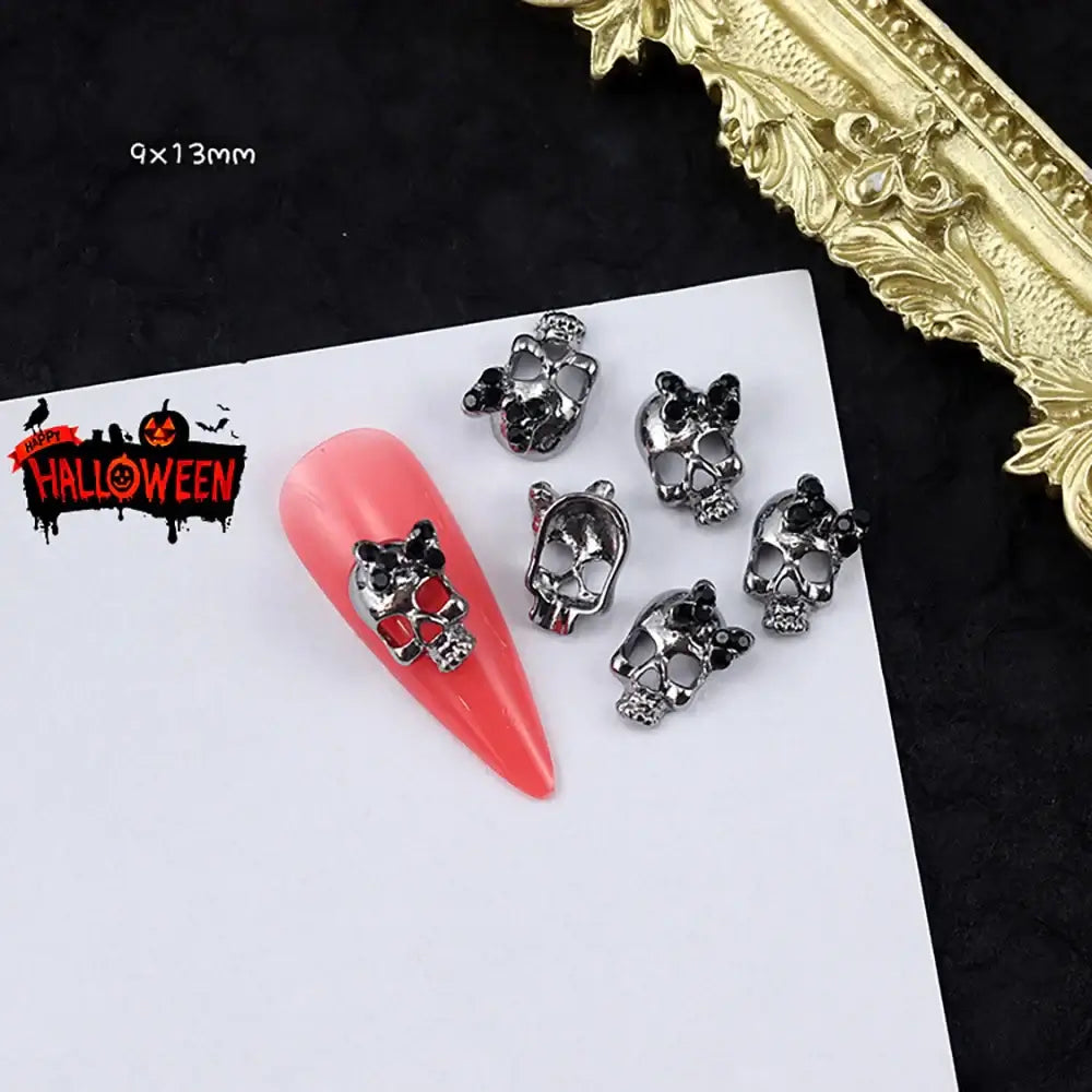 Halloween Punk Nail Charms