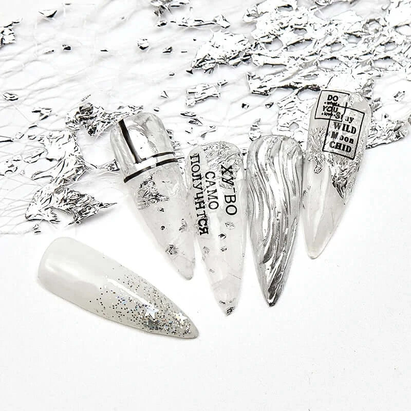 Premium Nail Transfer Foil – Sparkling & Easy-to-Use Nail Art