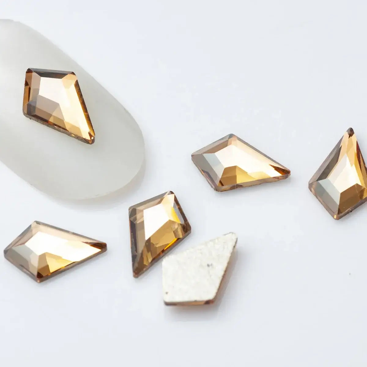 Arrow Shape Nail Art Rhinestones - Colorful 3D Gems