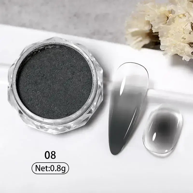 Nail Mirror Glitter Powder Metallic