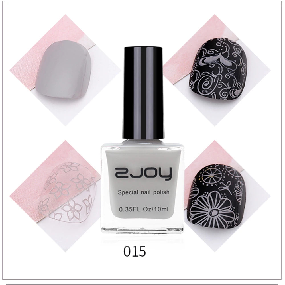 26 Colors Nail Stamping Polish – 10ml Printing Gel Lacquer