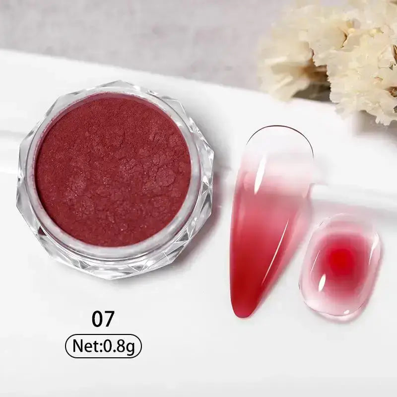 Nail Mirror Glitter Powder Metallic