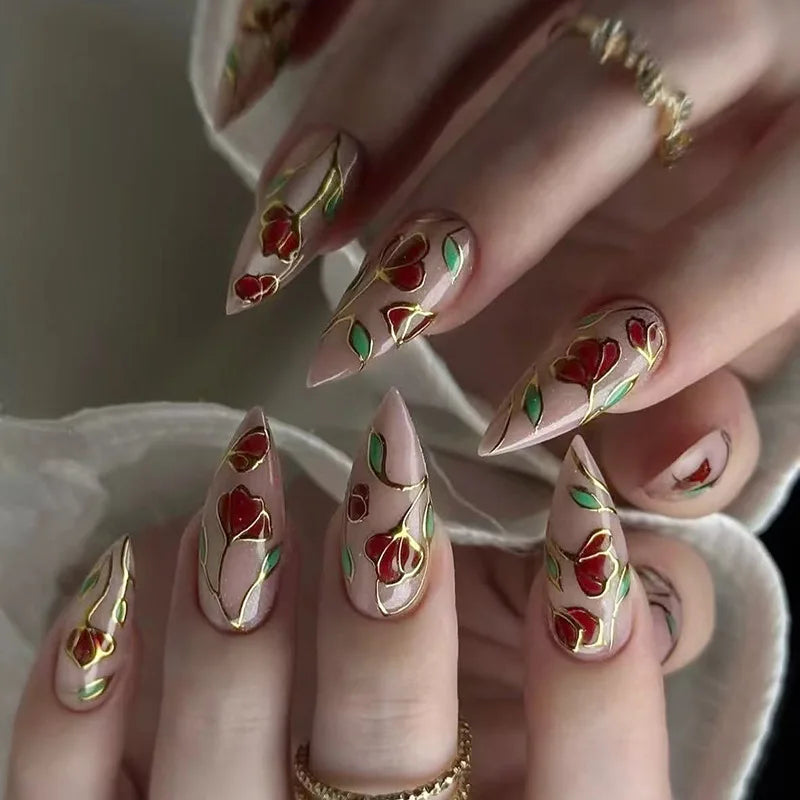 Press On Nails – Almond Shaped