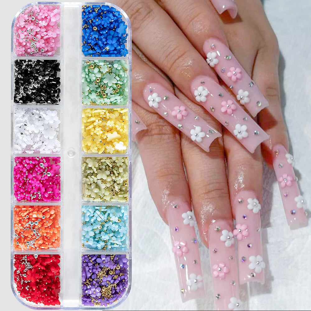 Flatback Round Caviar Balls for 3D Nail Art Decorations