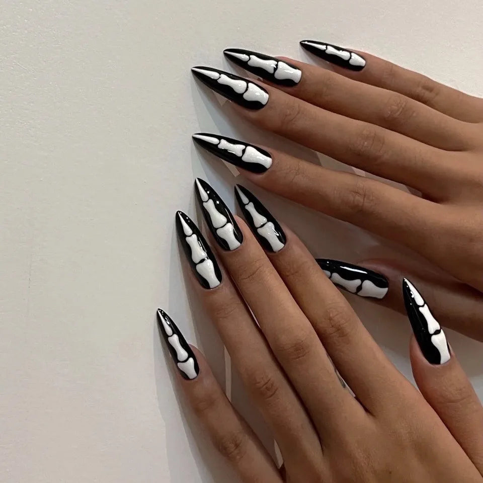 Halloween Horror Comic Press On Nails – 24pcs