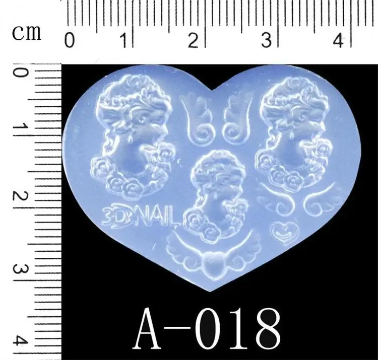 3D Silicone Nail Mold – DIY Manicure & Nail Art Tools