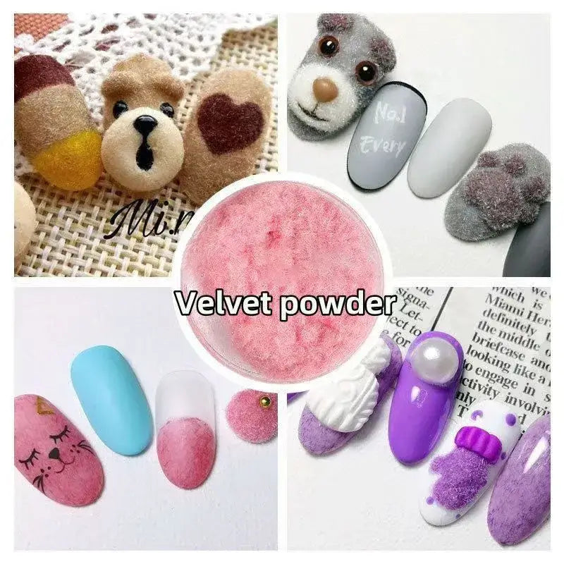 Velvet Flocking Nail Powder