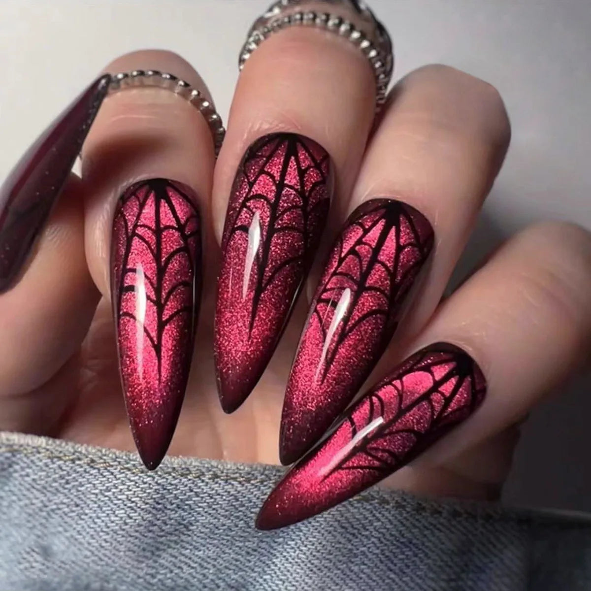 Halloween Horror Comic Press On Nails – 24pcs