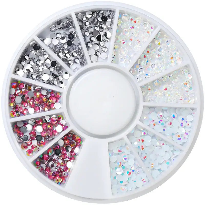 Caviar Beads Nail Jewels – Pearls & Rhinestones