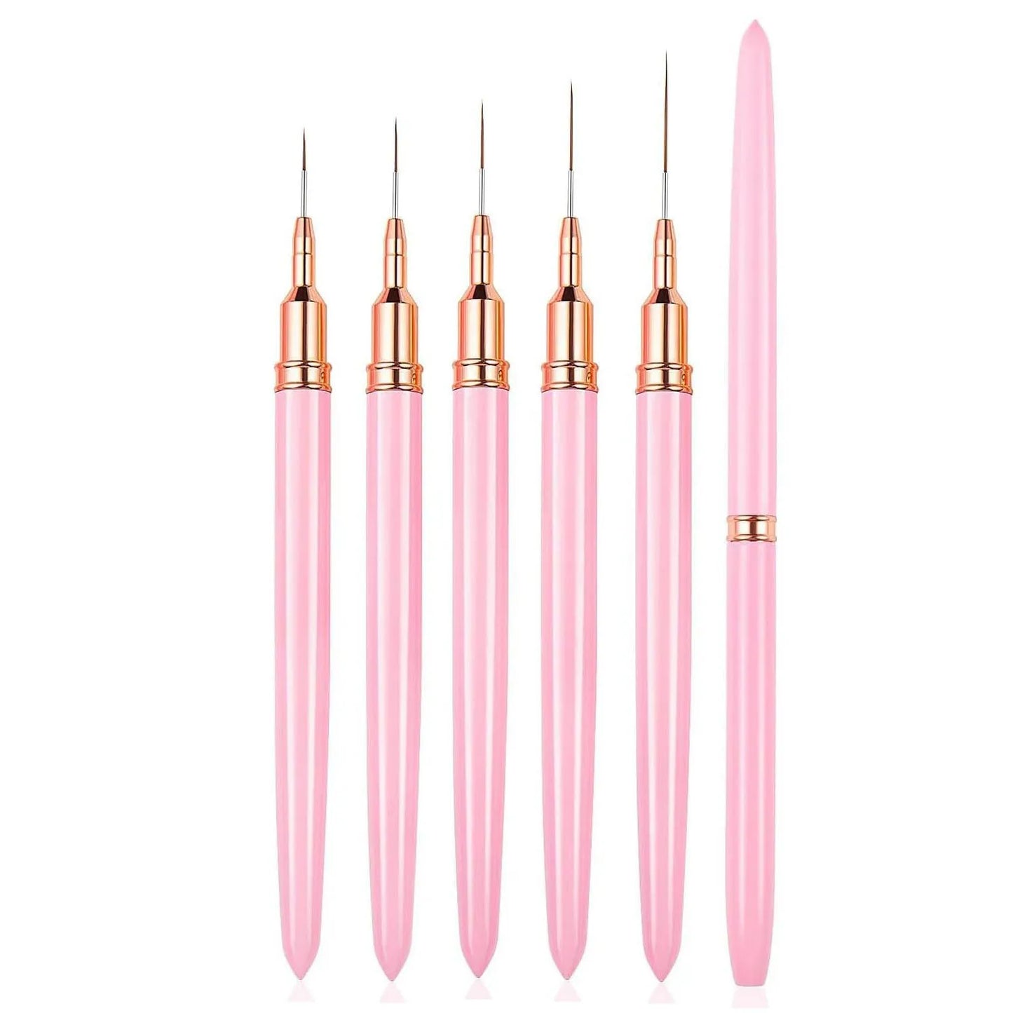 Nail Art Brush Set – Liner & Gradient Silicone Tools