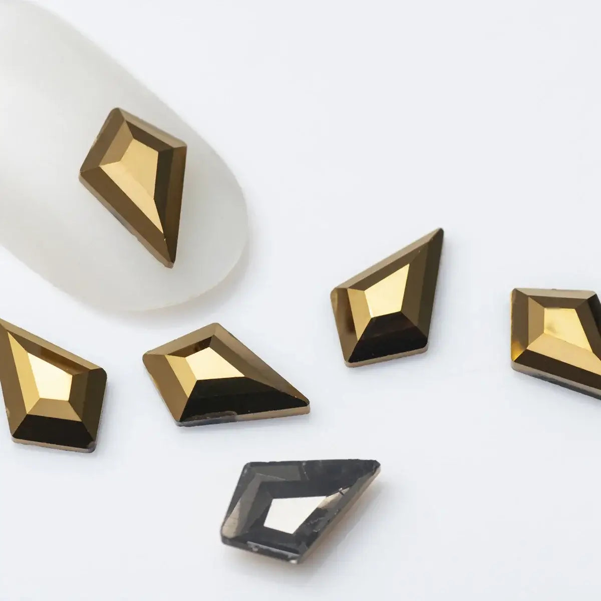 Arrow Shape Nail Art Rhinestones - Colorful 3D Gems
