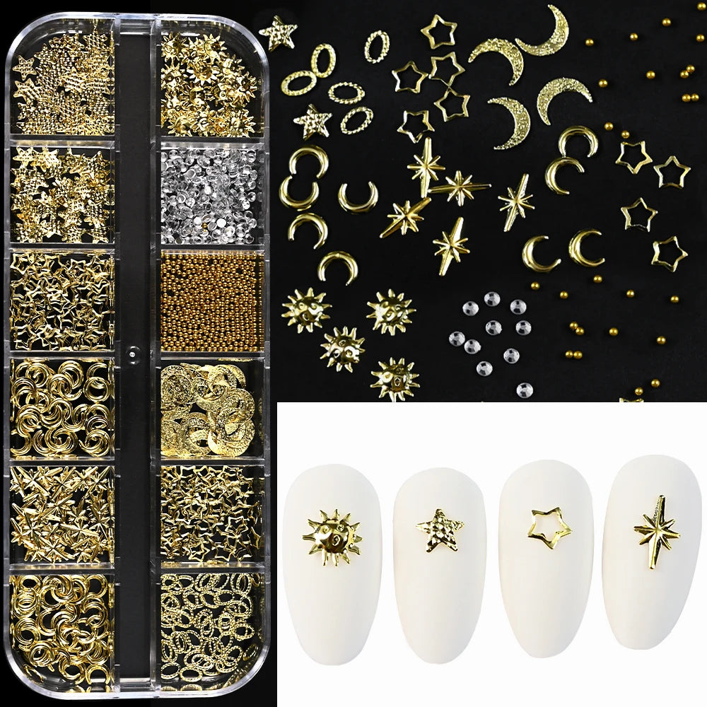 Flatback Round Caviar Balls for 3D Nail Art Decorations