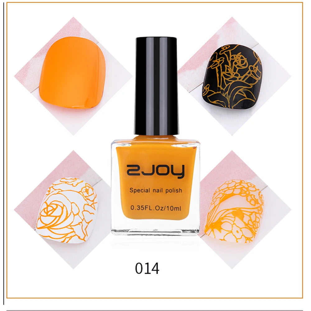 26 Colors Nail Stamping Polish – 10ml Printing Gel Lacquer