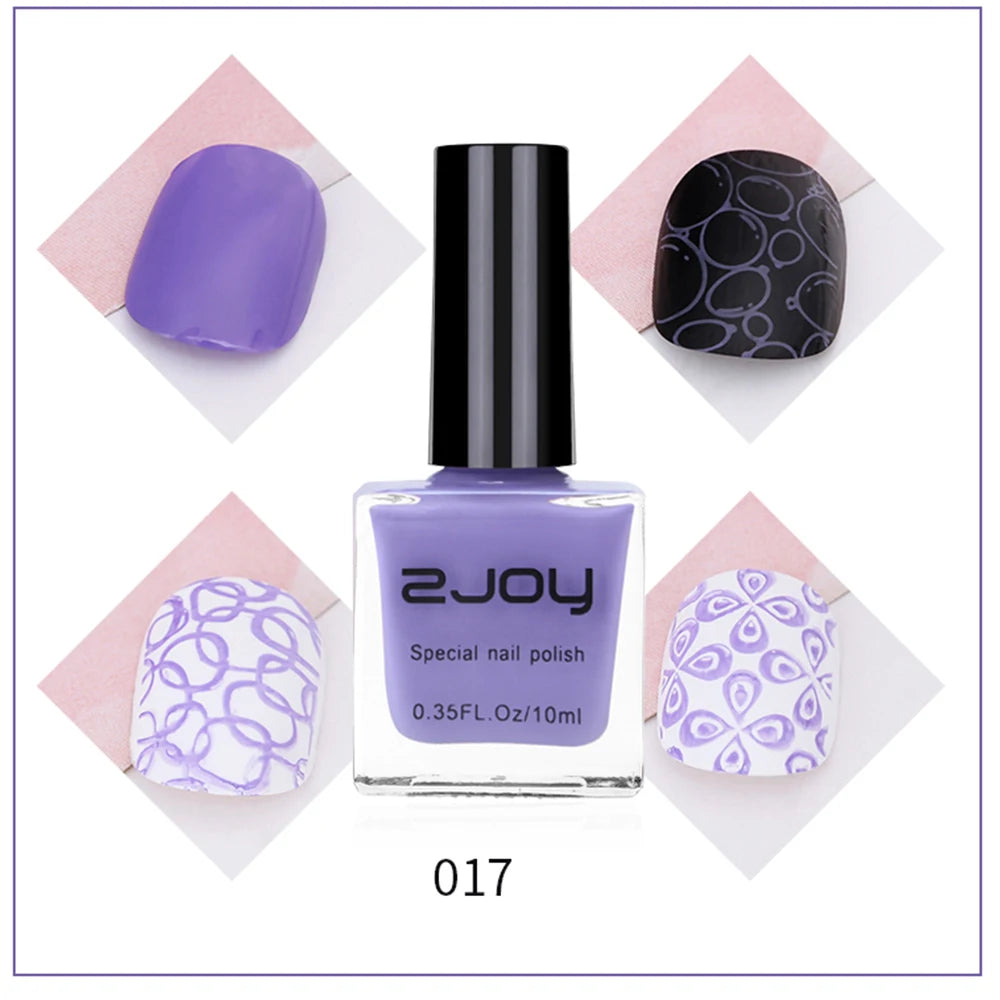 26 Colors Nail Stamping Polish – 10ml Printing Gel Lacquer