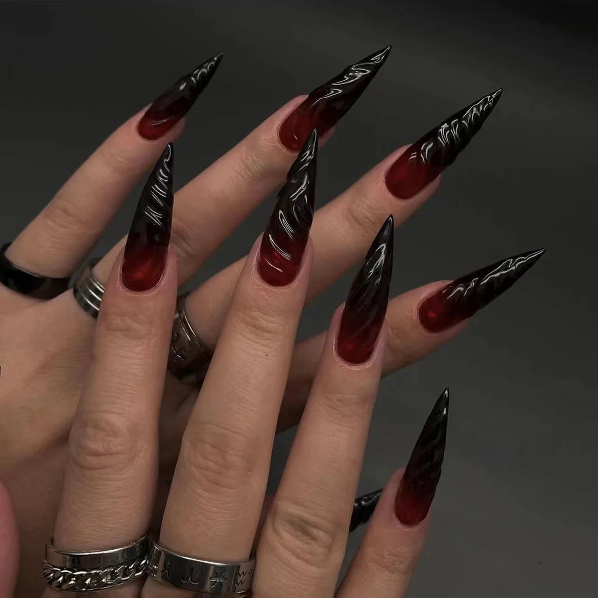 Halloween Horror Comic Press On Nails – 24pcs