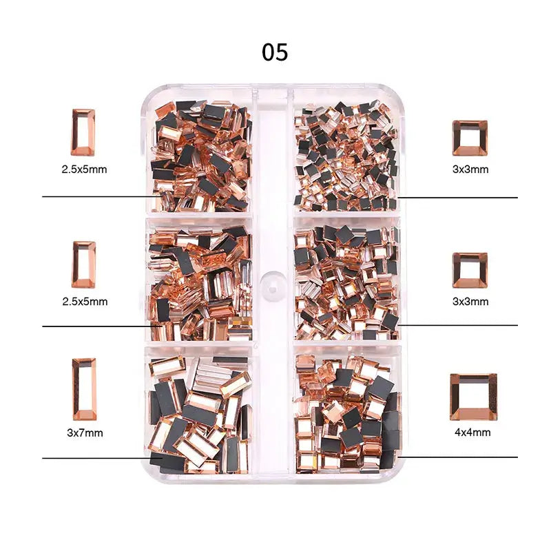 Caviar Beads Nail Jewels – Pearls & Rhinestones