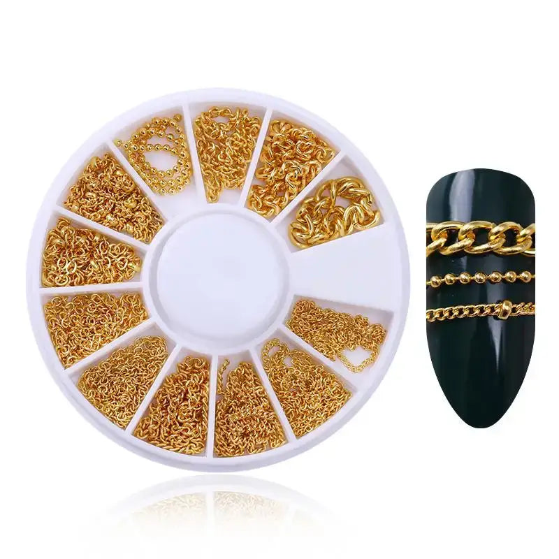 Caviar Beads Nail Jewels – Pearls & Rhinestones