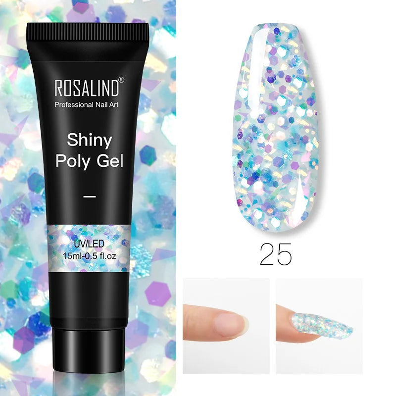 ROSALIND Crème Poly Gel Nail Extension – 15ml