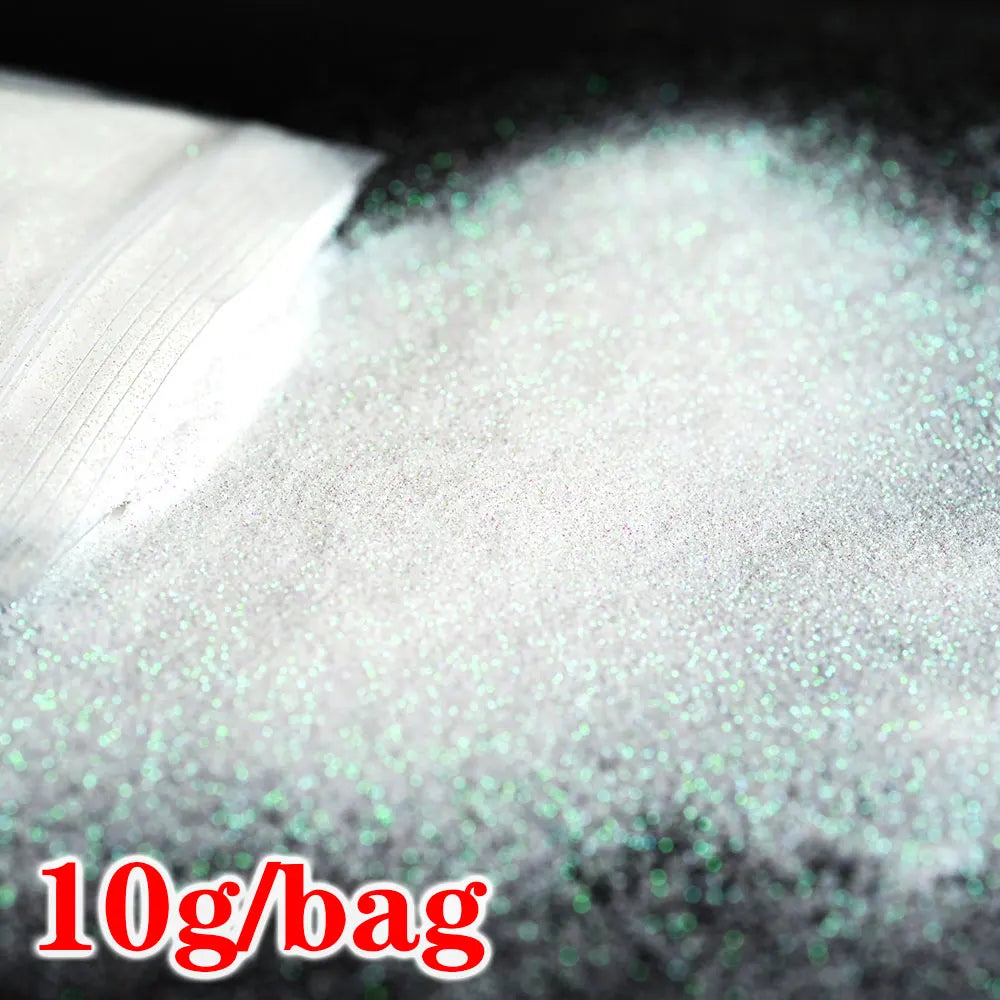 Glow in the Dark - Holographic Sugar Nail Powder 10g