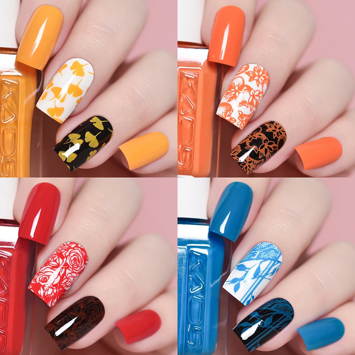 Nail Stamping Polish – Gold, Silver & Color Varnishes