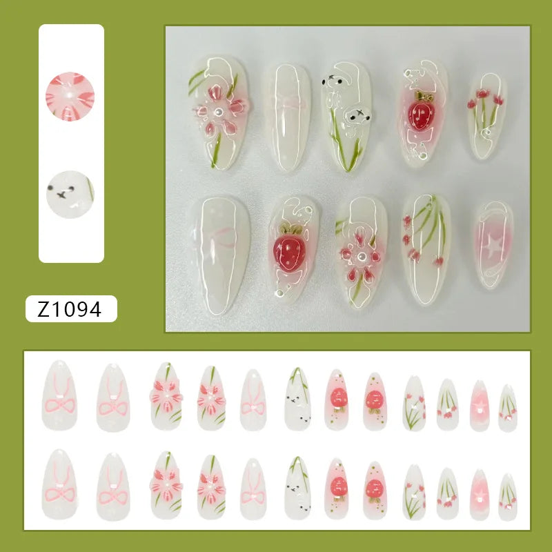 Press On Nails – Almond Shaped