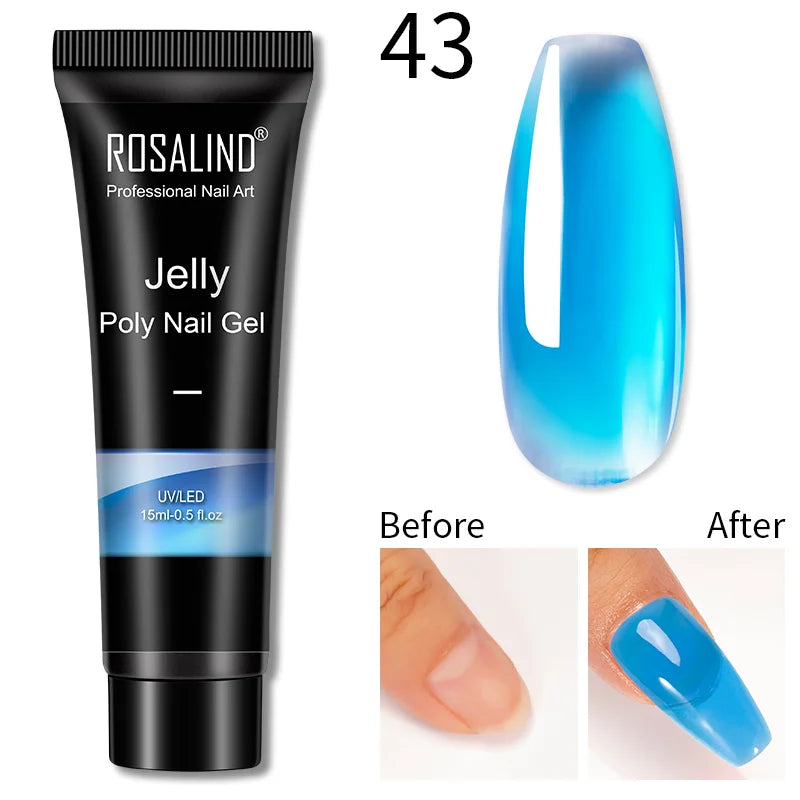 ROSALIND Poly Nail Gel – 30ML - Builder Gel