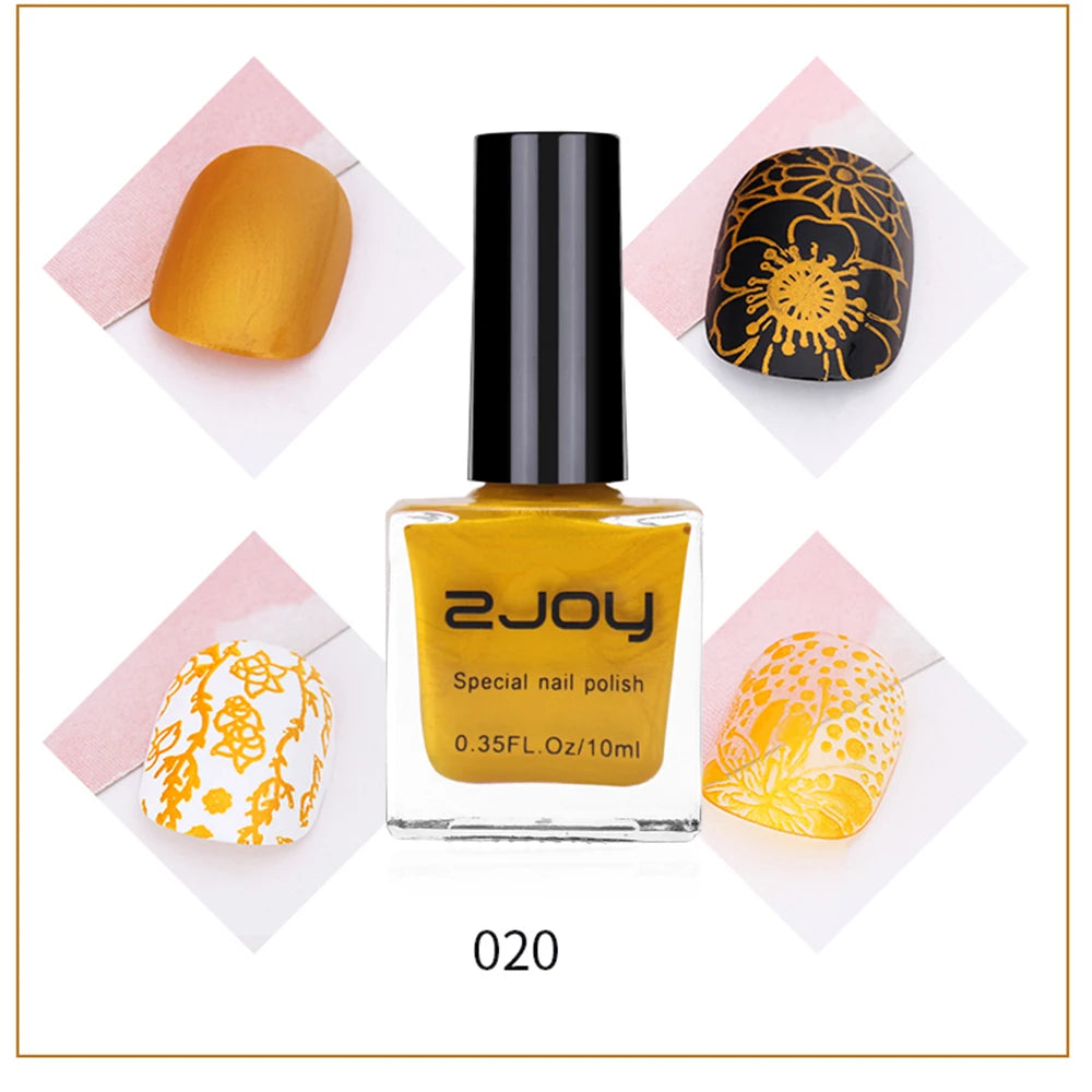 26 Colors Nail Stamping Polish – 10ml Printing Gel Lacquer