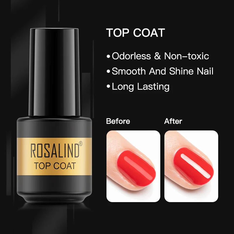 ROSALIND Glitter Poly Gel Nail Extension – 15ml