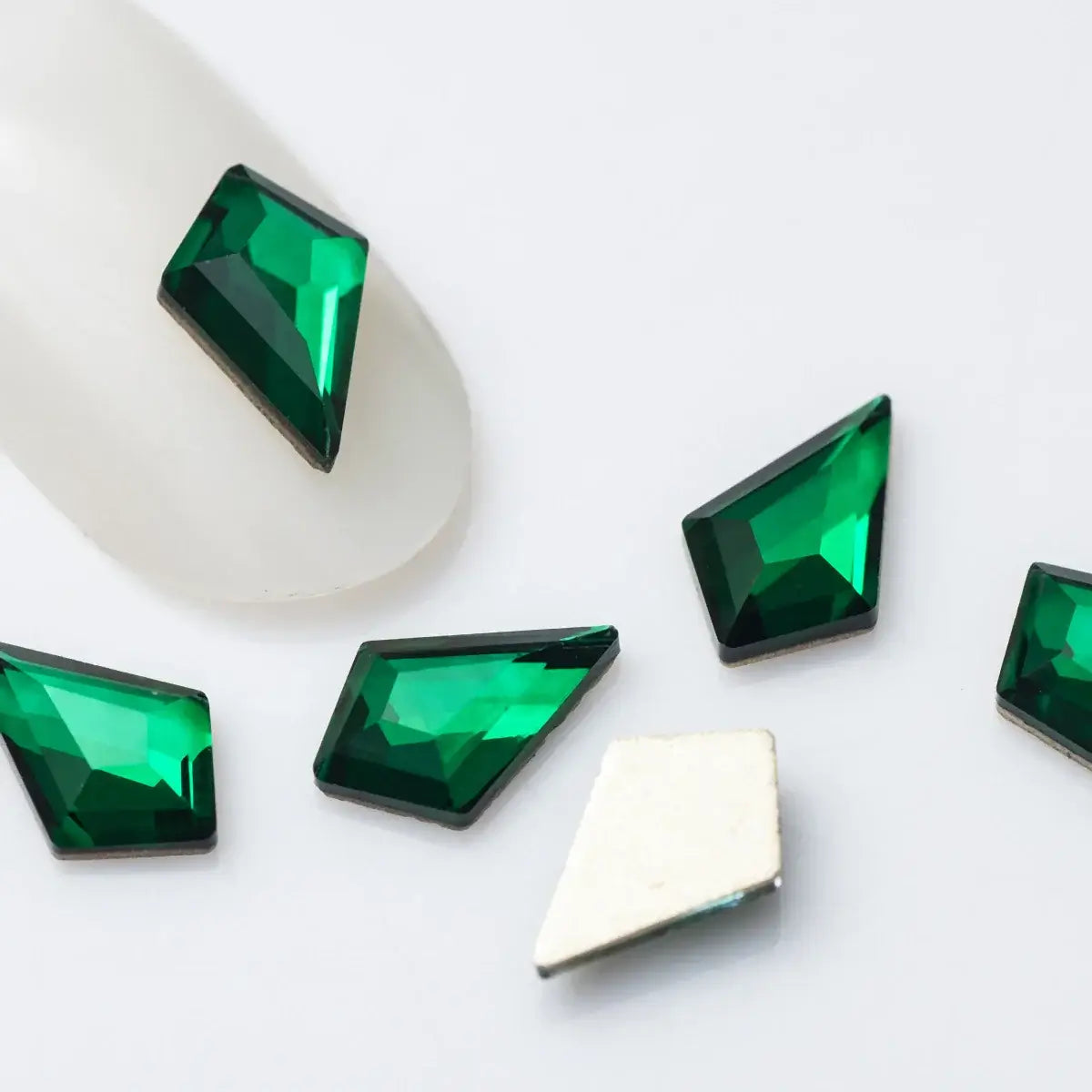 Arrow Shape Nail Art Rhinestones - Colorful 3D Gems