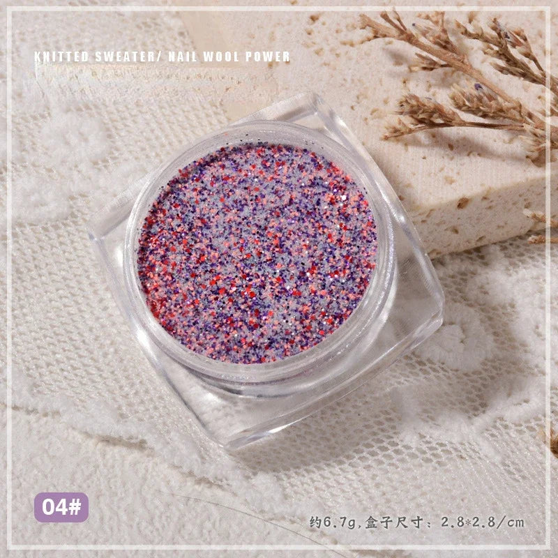 Sugar Sand Nail Powder - Multi Color